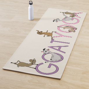 TAPETE DE YOGA GORDURA DE CASCA - PINK PURPLE