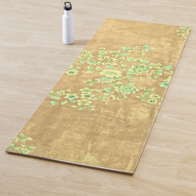 Tapete De Yoga Gorgeous Floral Yoga Mat (In Situ)
