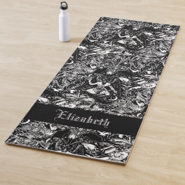 Tapete De Yoga Gótica Baphomet Devilish Occult Góticos Girls