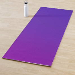 Tapete De Yoga gradiente de cor azul