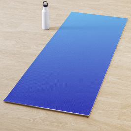 Tapete De Yoga Gradiente de cor azul