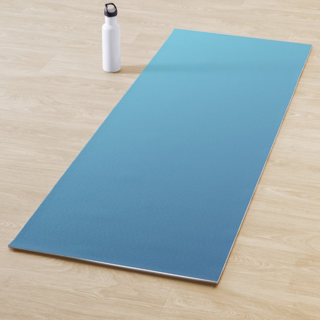 Tapete De Yoga Gradiente de cor azul sexy (Criador carregado)