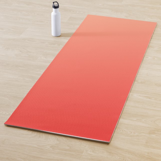 Tapete De Yoga Gradiente de cor vermelha  (Criador carregado)