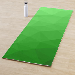Tapete De Yoga Gradiente Geométrico Verde Claro Padrão de Malha G