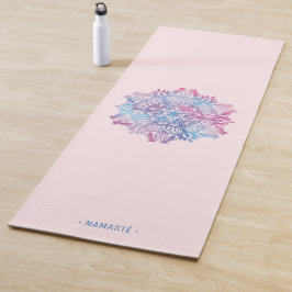 Tapete De Yoga Gradiente Mandala Lotus Flower Yoga Mat [5]