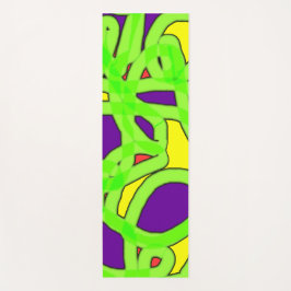 Tapete De Yoga Grafite pop Art