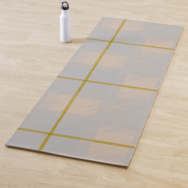Tapete De Yoga grama + Xadrez do céu (In Situ)