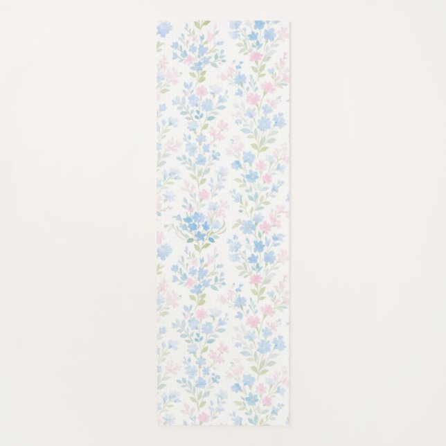 Tapete De Yoga Grandmillennial Floral Yoga Mat (Frente)