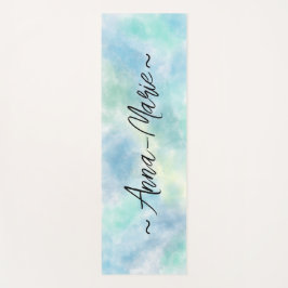 Tapete De Yoga Green watercolor 