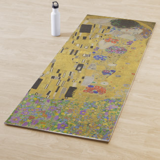 Tapete De Yoga Gustav Klimt A Pintura Do Beijo