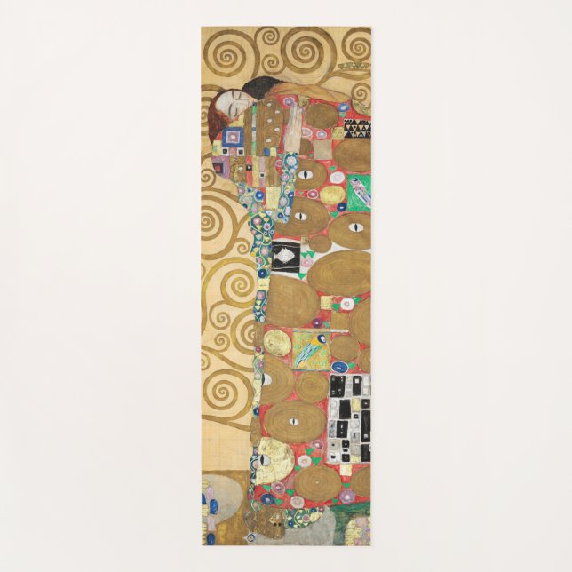 Tapete De Yoga Gustav Klimt - Fulfillment, Stoclet Frieze (Frente)