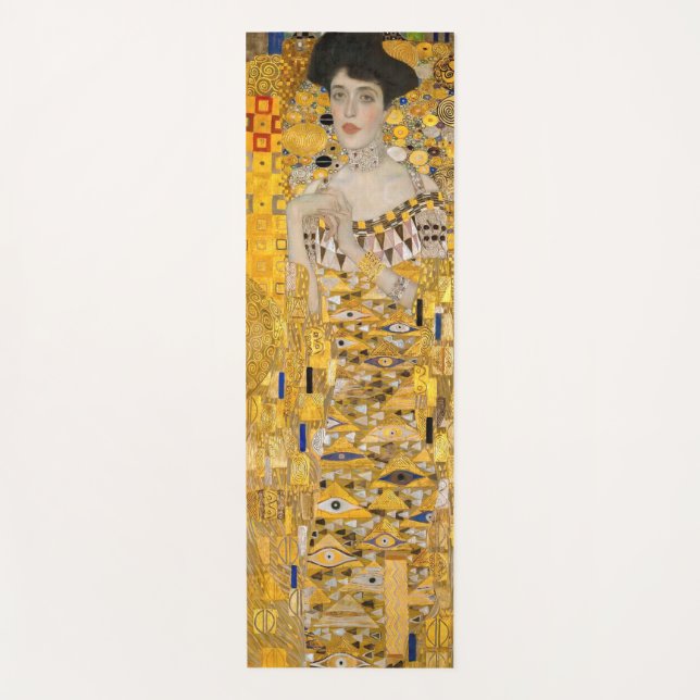 Tapete De Yoga Gustav Klimt - Retrato de Adele Bloch-Bauer I (Frente)