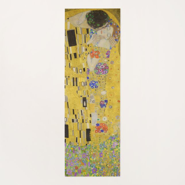 Tapete De Yoga Gustav Klimt - The Biss (Verso)