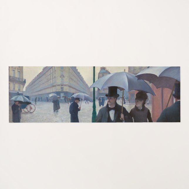 Tapete De Yoga Gustave Caillebotte - Paris Street; Rainy Day (Verso (Horizontal))