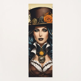 Tapete De Yoga Halloween dans le style steampunk