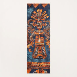 Tapete De Yoga Handtuch Set Azteken Stil Mexico Mittel- Südamerik