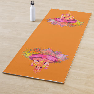 Tapete De Yoga Happy Diwali - Deepalavi Lakshmi Goddese 4