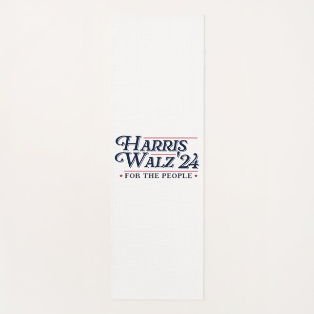 Tapete De Yoga Harris Walz 2024 (Frente)