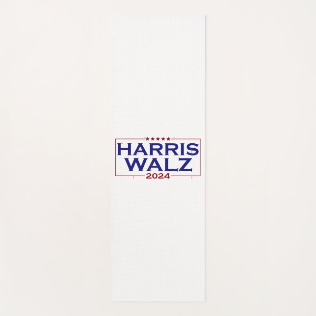 Tapete De Yoga Harris Walz 2024 (Frente)