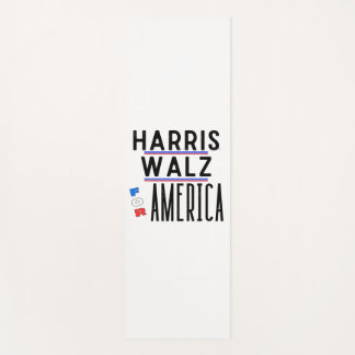 Tapete De Yoga Harris Walz 2024 Pin