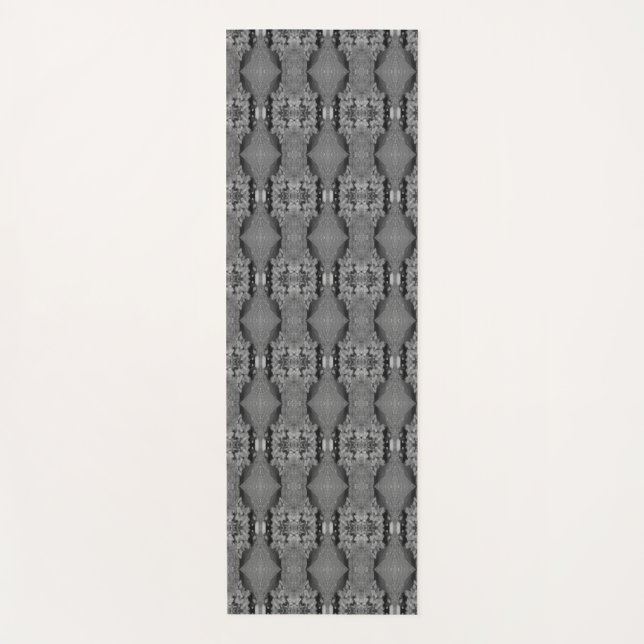 Tapete De Yoga Hosta La Vista para 14 B&W (Frente)