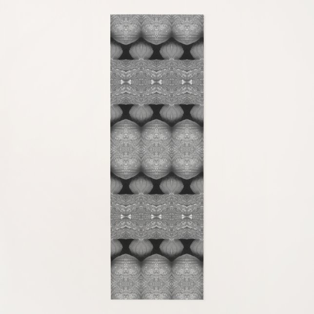 Tapete De Yoga Hosta La Vista para 8 B&W (Frente)