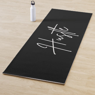 Tapete De Yoga Hustle Quote Yoga Mat