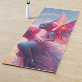 Tapete De Yoga Hüterinnen des Himmels – Elara & Vireya