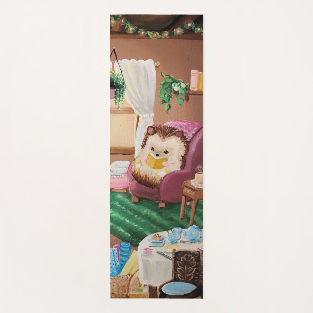 Tapete De Yoga Hygge Hedgehog (Frente)