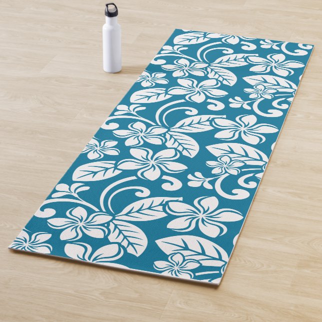 TAPETE DE YOGA ILHA PLUMÉRIA (CARIBE AZUL) (In Situ)