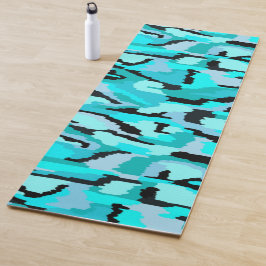 Tapete De Yoga Impressão de Abstrato preto e branco