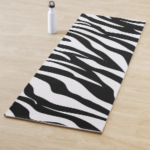 Impressão em animais Safari Zebra Preto e Branco