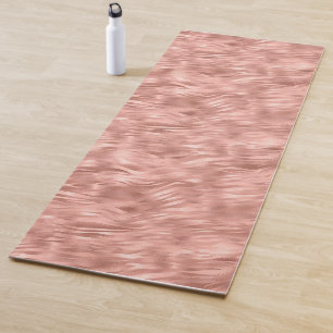 Tapete De Yoga Impressão em Zebra Glitz Rosa-Chic