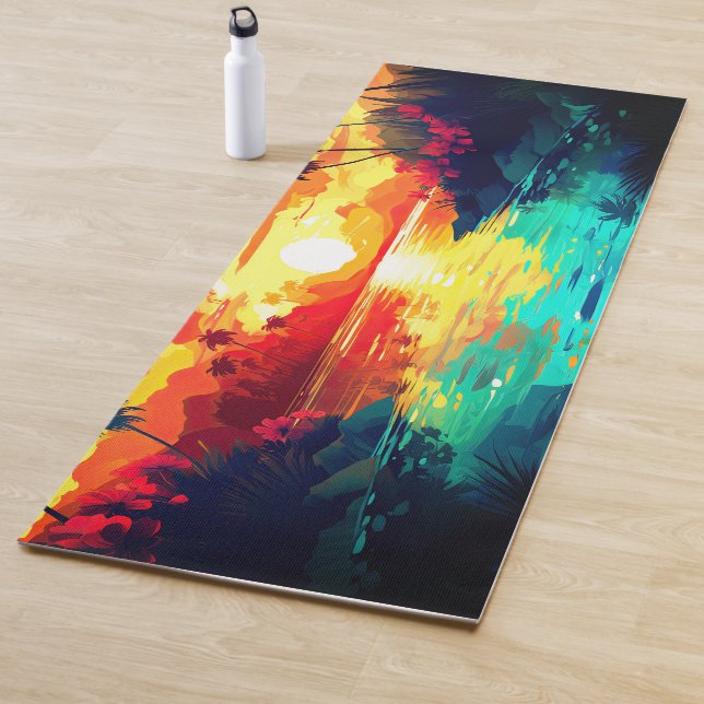 Tapete De Yoga Impressão havaiano (In Situ)