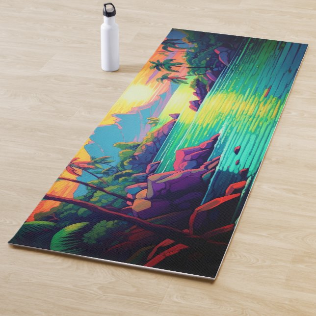 Tapete De Yoga Impressão havaiano (In Situ)