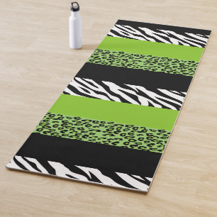 Tapete De Yoga Impressão Leopardo, Impressão Zebra, Impressão Ani