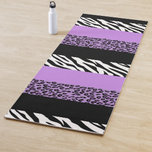 Tapete De Yoga Impressão Leopardo, Impressão Zebra, Impressão Ani