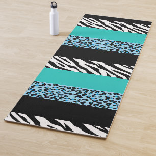 Tapete De Yoga Impressão Leopardo, Impressão Zebra, Impressão Ani