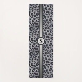 Tapete De Yoga Impressão Leopardo Sleek