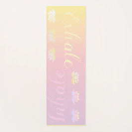 Tapete De Yoga Inalar Desvanecer