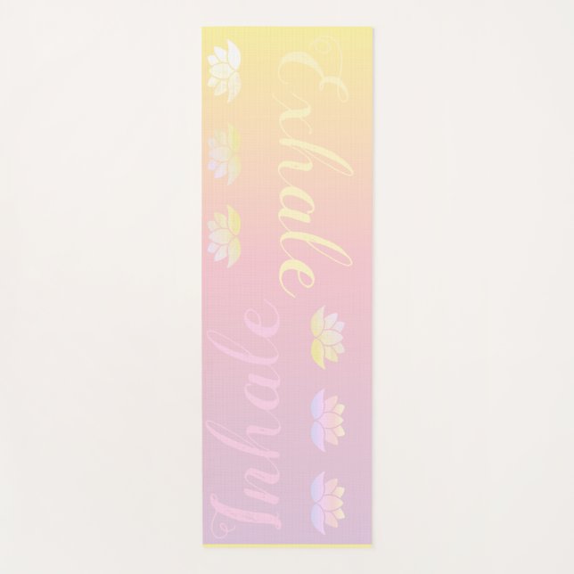 Tapete De Yoga Inalar Desvanecer (Frente)