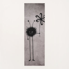 Tapete De Yoga Inseto de Flor mau - Criatura Gótica Cuta Vintage