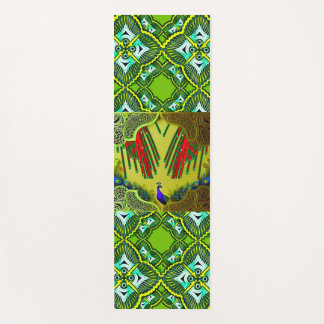 Tapete De Yoga Ioga Design digital colorido 3D vibrante