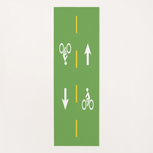 Tapete De Yoga Ioga Mat de Ciclo (Frente)