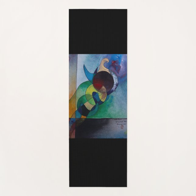 Tapete De Yoga Ioga Mat do Ciclo de Vida (Frente)