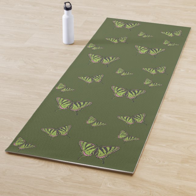 Tapete De Yoga Ioga Mat do Swallowtail Celular (In Situ)