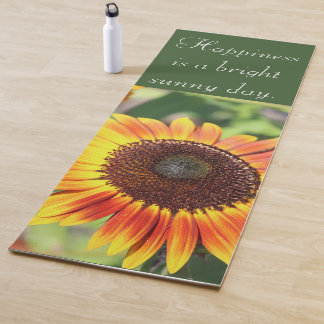 Tapete De Yoga Ioga Mat Inspiron Sunflower Cote
