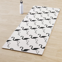 Tapete De Yoga Ioga Mat Preto e Branco