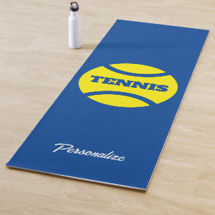 Tapete De Yoga Ioga personalizada para jogadores e fãs de tênis