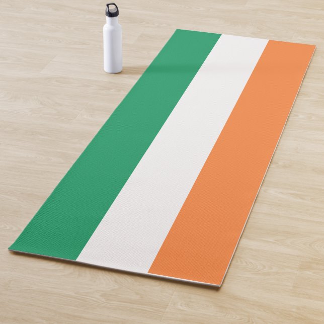 Tapete De Yoga Irish National Flag, Irish Standard, Banner (In Situ)
